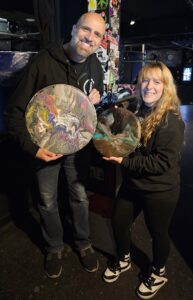 David with Sabrina of Seven Kingdoms, November 2024