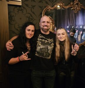 David with Jack & Adrienne from Seven Spires, May 2025