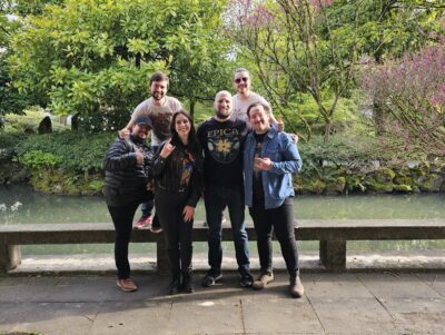 Voidchaser Interview Group Picture for Hyperspace Metal Festival 2026