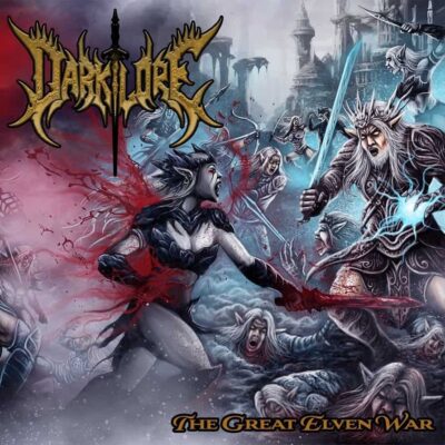 Darklore - The Great Elven War - Album Cover